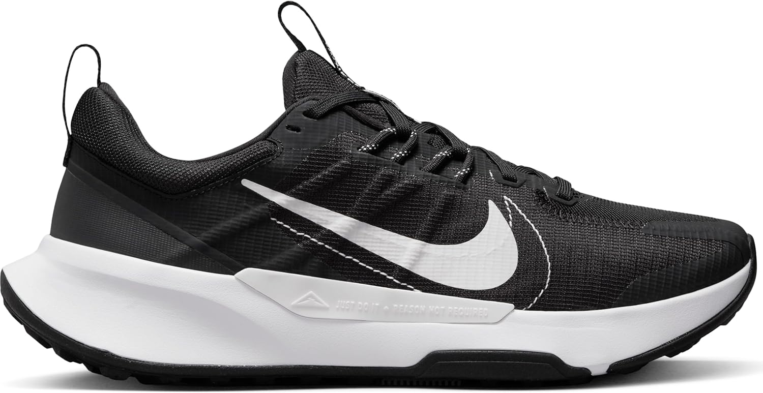 Nike Juniper Trail 2 Men's Trail-Running Shoes, Black/White U90187
