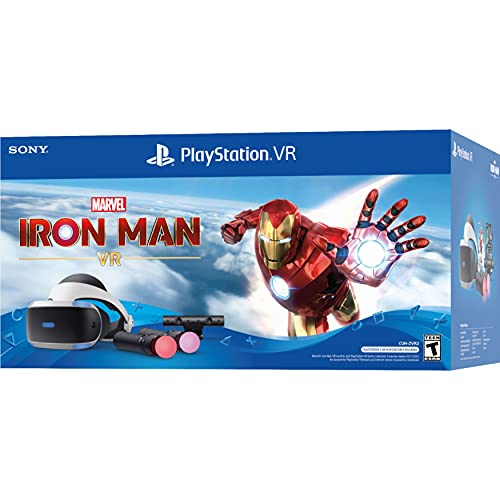 Sony Playstation VR Marvel's Iron Man Bundle White for PS4 PS5 Q42851