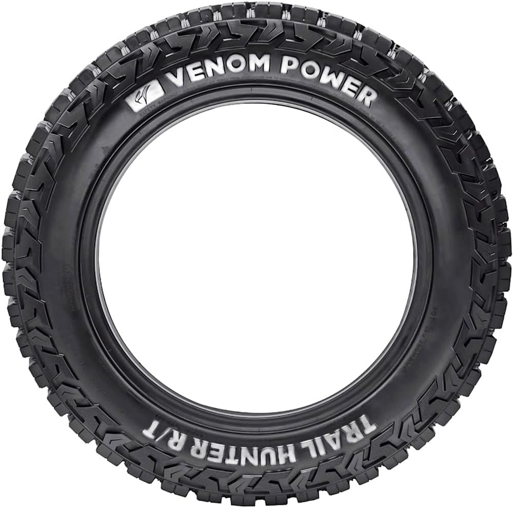 Venom Power Trail Hunter R/T All-Terrain Light Truck Radial Tire 33X12.50R17LT D62406