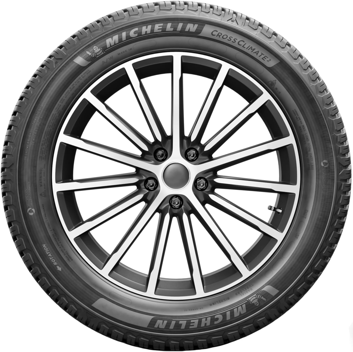 MICHELIN CrossClimate2 All-Season Car Tire for SUV/CUV 205/65R16 95H D535
