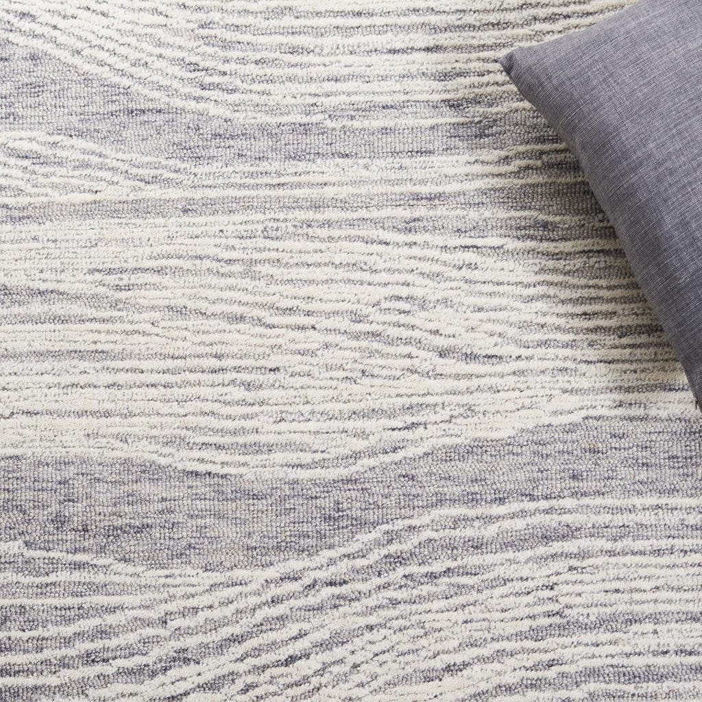 SAFAVIEH Metro Collection 8' x 10' Grey & Ivory Handmade Wool Area Rug Y776516