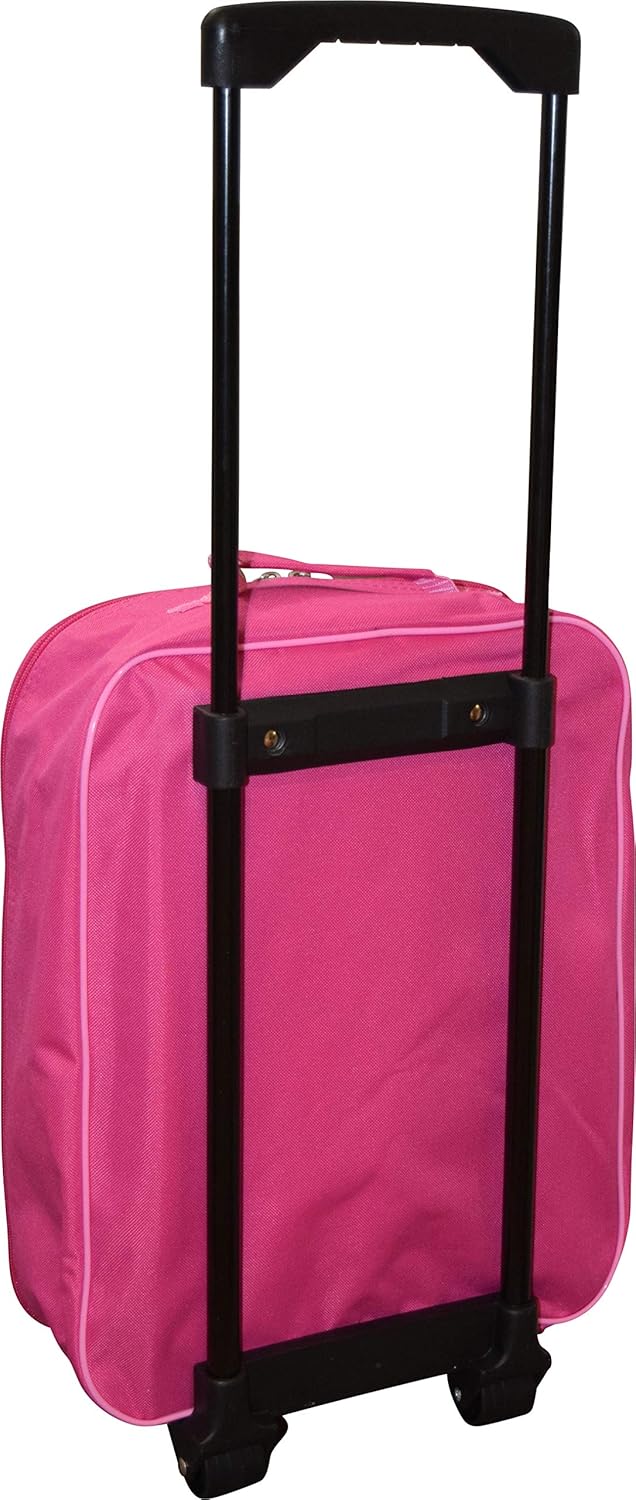 Minnie Mouse 15" Collapsible Wheeled Pilot Case Rolling Luggage M904830
