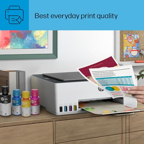 HP Smart-Tank 5000 Wireless All-in-One Ink-Tank Printer with 2 Years Ink Included R620