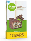Zone Perfect All Natural Nutrition Bar, Chocolate Mint, 1.76-Ounce Bars in 12-Count Boxes (Pack of 2)