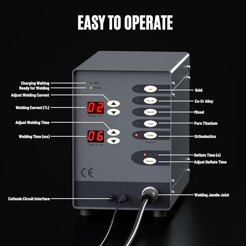 CNC Spot Welder Machine 110V 100W for Jewelry Repair H8167