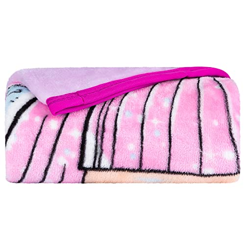 Franco Squishmallows Super Soft Plush Decorative Pillow and Throw Set, 40 x 50 in A14946