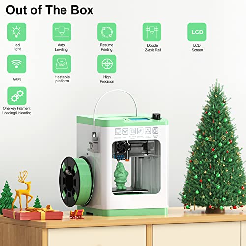 Entina Tina2S 3D Printer with Wi-Fi Cloud Printing, Auto Leveling, Heated Build Plate X402