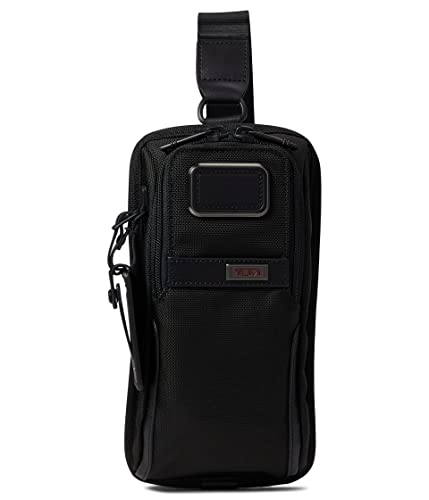 Tumi 02603585 Men's Sling, Official Product, Alpha Compact Sling, Black, One Size