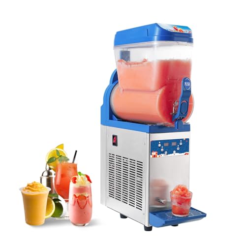 Commercial Slushy Machine - 1000W 30L Tanks Slush Maker Machine 304 Stainless Steel Commercial Margarita Machines Efficient Cooling the Ideal Slushie Machine for Bars Cafes Restaurants