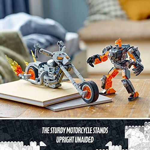 LEGO Marvel Ghost Rider Mech & Bike 76245 Buildable Motorbike Toy X5655